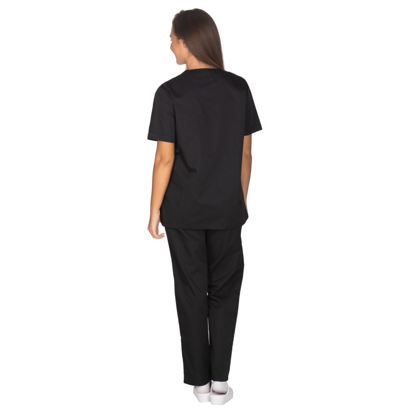 Ιατρική Στολή Unisex - Μαύρο - Alezi