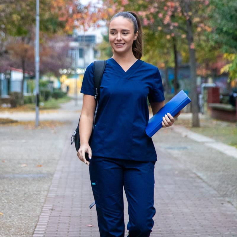 Ιατρική Στολή Γυναικεία - Σκούρο Μπλε - Alezi