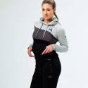HOODIE BLACK/GREY